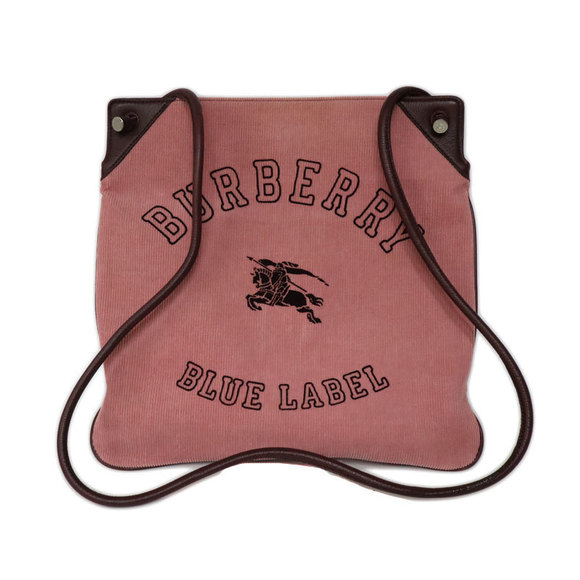 Burberry Blue Label Corduroy Shoulder Bag - Picture 1 of 8